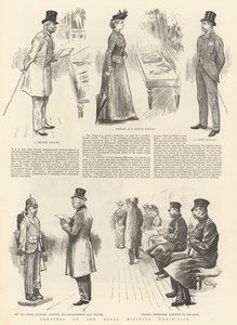 Sketches at the Royal Military Exhibition